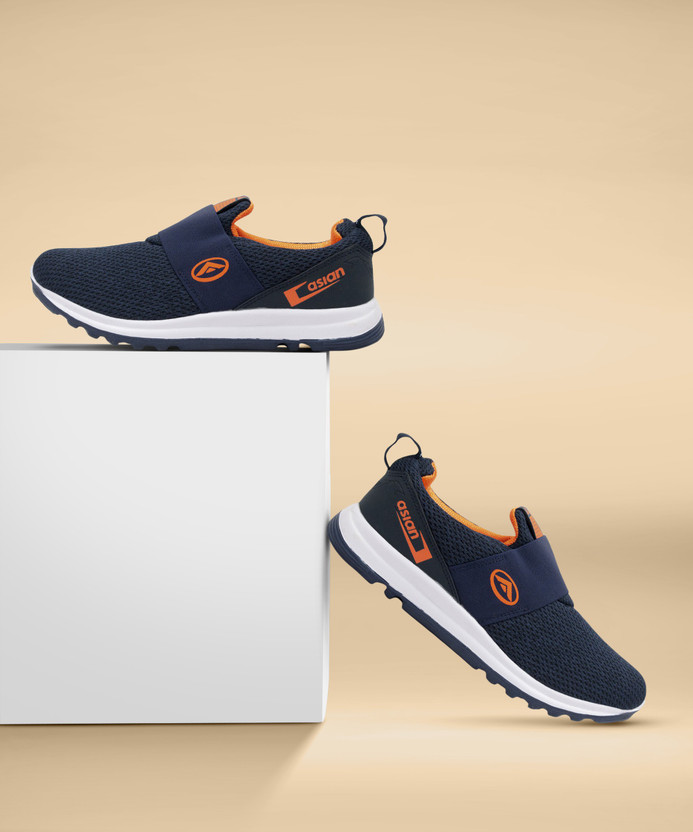 asian Prime-01 laceless sports shoes 