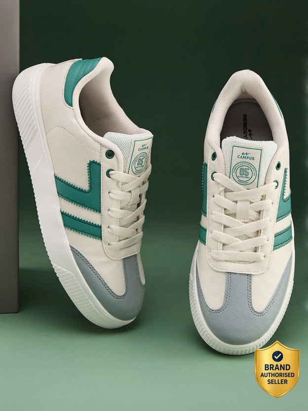 CAMPUS FIJI Sneakers For Men(White , 6)