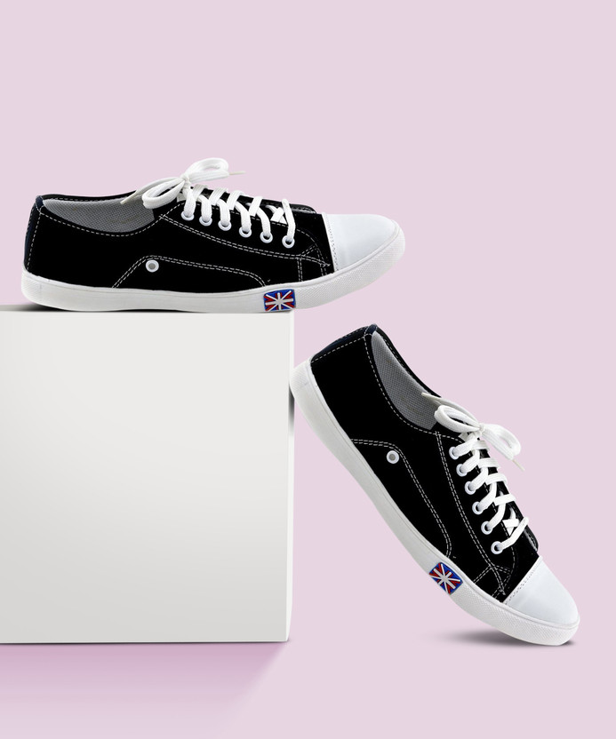 High Neck Sneakers Canvas Shoes For Men 