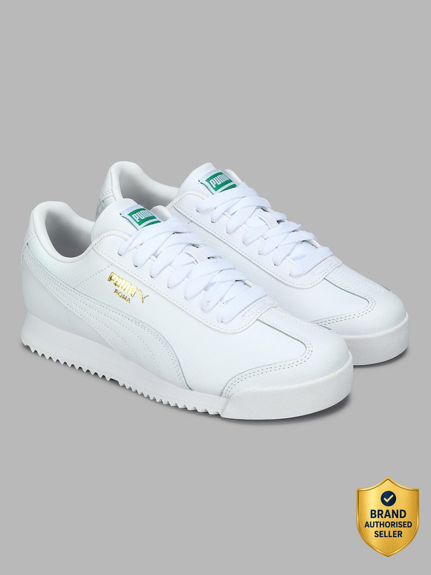 PUMA Roma 24 Standard Sneakers For Men(White , 10)