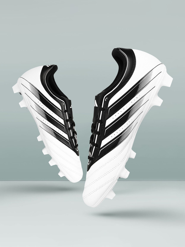 ADIDAS FOUNDATION FG/MG Football Shoes For Men(White , 8)