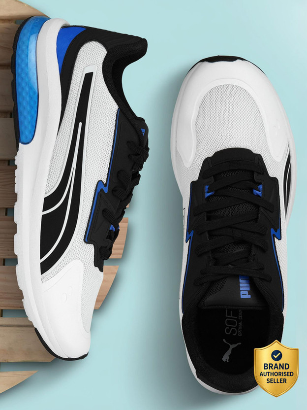 PUMA NeonStride Running Shoes For Men(White , 6)