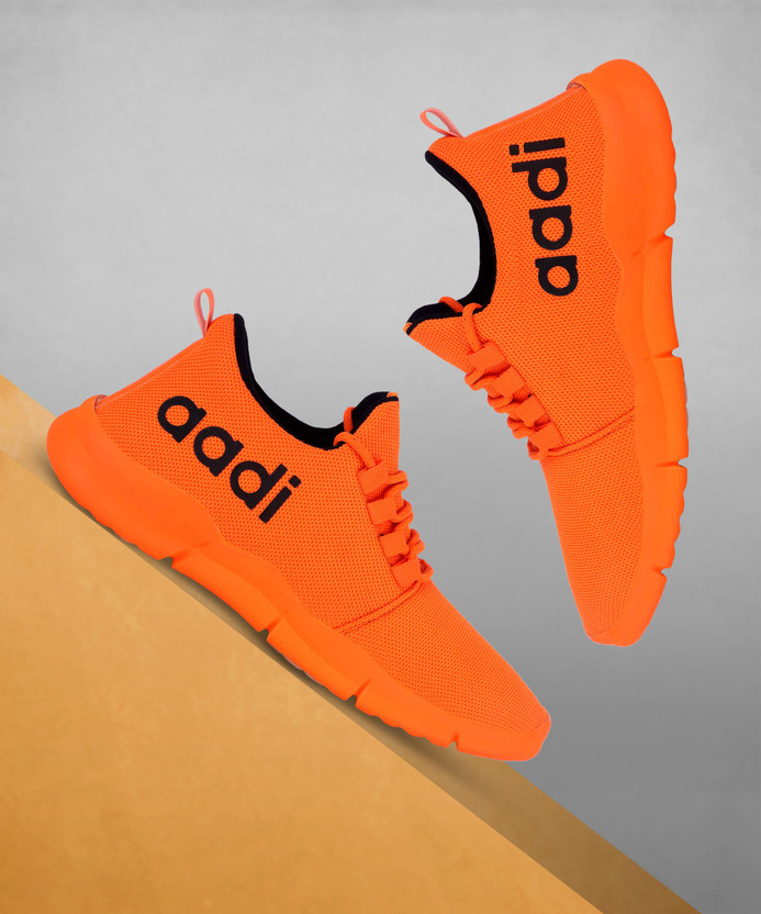 Orange shoes flipkart