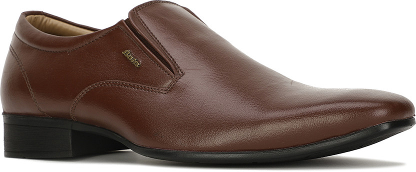 Bata Bata Corporate Casuals For Men(Brown , 7) - Flipkart Deal