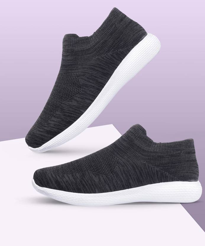 [Sizes ] Kraasa Running Shoes For Men  (Black)