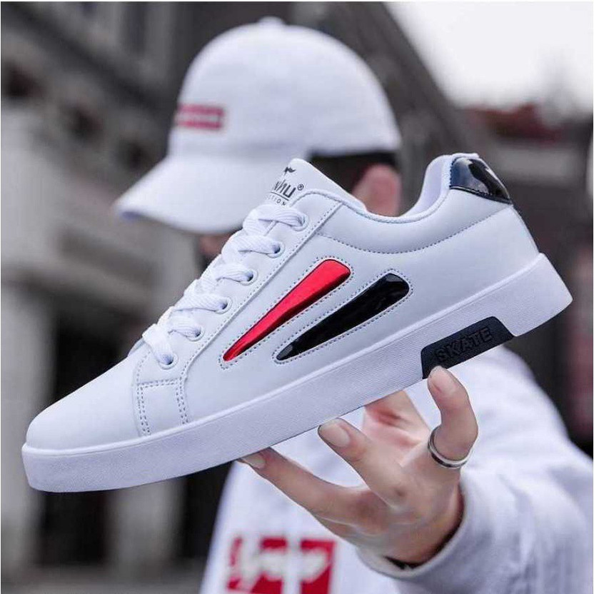 Shoe Icon Stylish White Casual Sneakers 