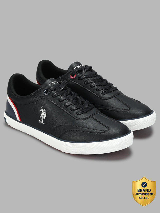 U.S. POLO ASSN. OSKAR 3.0 Sneakers For Men(Black , 9)