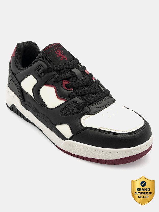 RED TAPE Men's Lifestyle Sneakers for Casual Style Sneakers For Men(Black, White , 6)