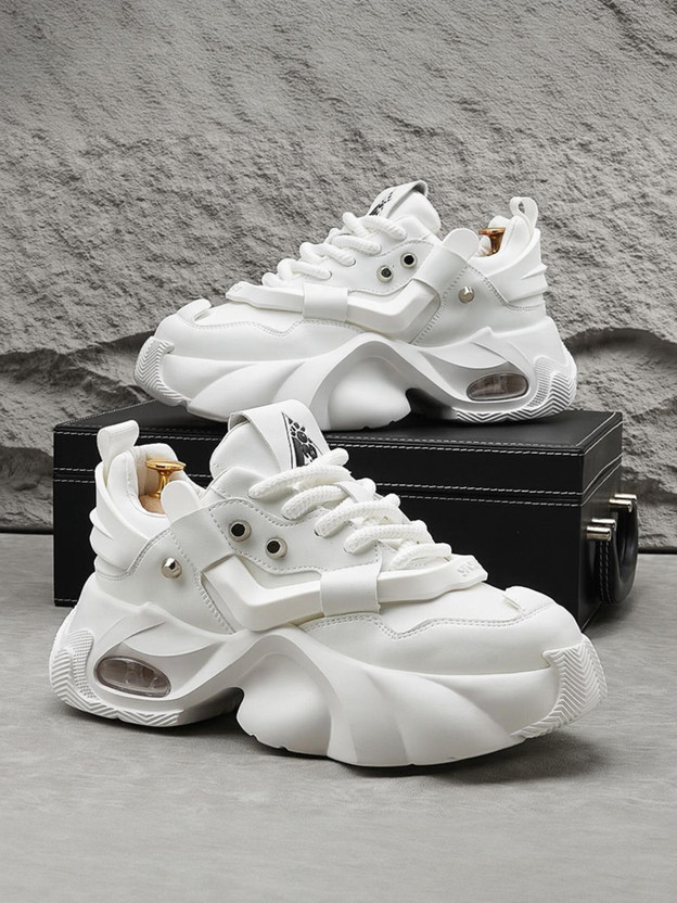 TrendWalk TrendWalk luxury Stylish Light Weight Sneakers For Men (WHITE) Sneakers For Men(White , 7) - Flipkart Deal