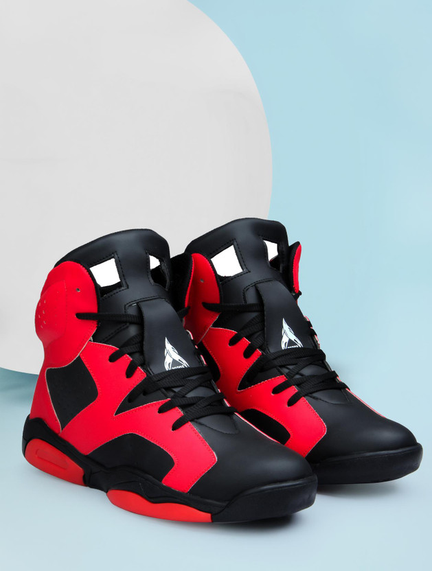 rodox rodox Hi Ankle TPR Sole Casual Chunky High Tops For Men(Black , 6) - Flipkart Deal