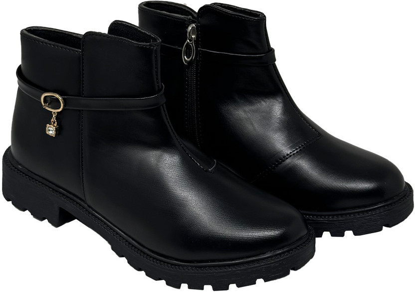 GLOBAL GLOBAL STEP Boots Boots For Women(Black , 7) - Flipkart Deal