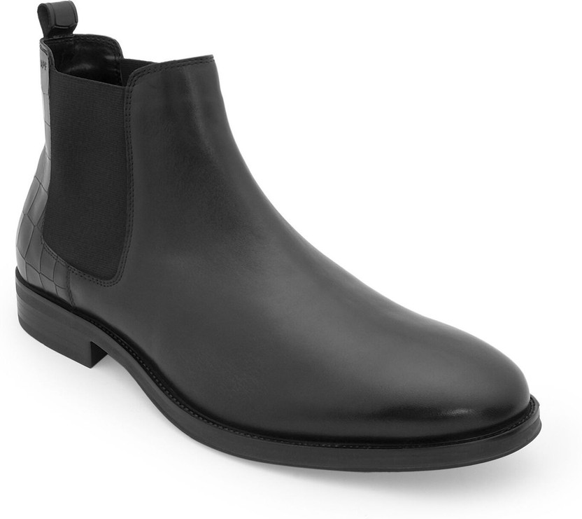 RED TAPE NA Boots For Men(Black , 10)