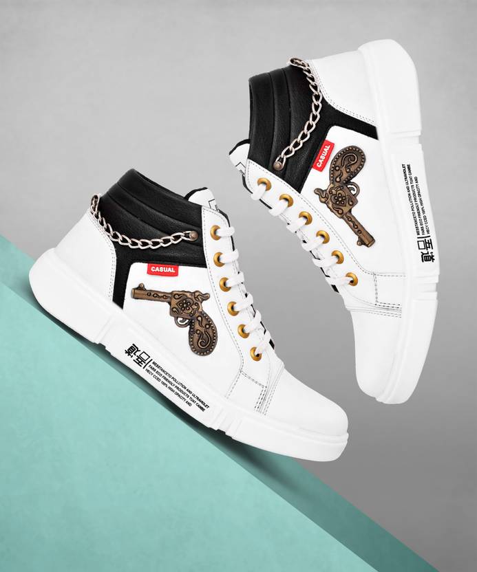 Rambo Shotgun Trendy High Tops For Men - Buy Rambo Shotgun Trendy High Tops  For Men Online at Best Price - Shop Online for Footwears in India |  