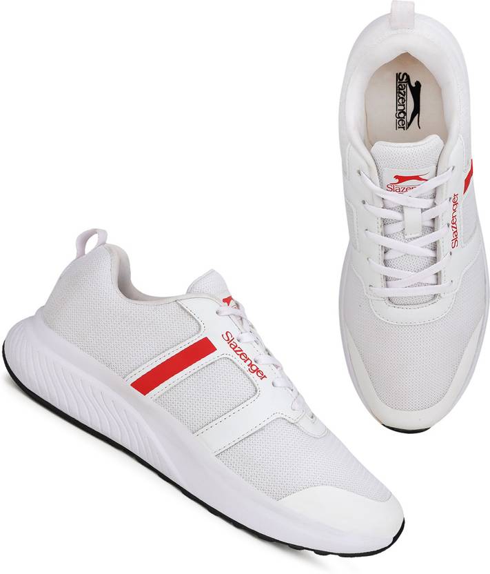 [Sizes 8, 9, 10] SLAZENGER SLZ/SS22/021B Running Shoes For Men  (White)