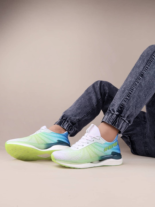 bacca bucci PacerEdge Elite Performance Running Shoes Running Shoes For Men(Green , 10)