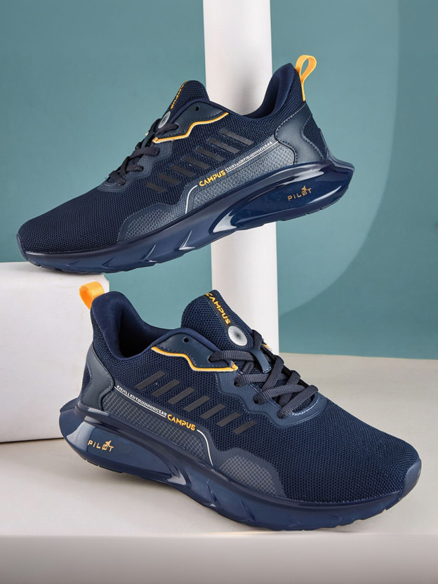 CAMPUS DECCAN Walking Shoes For Men(Navy , 9)