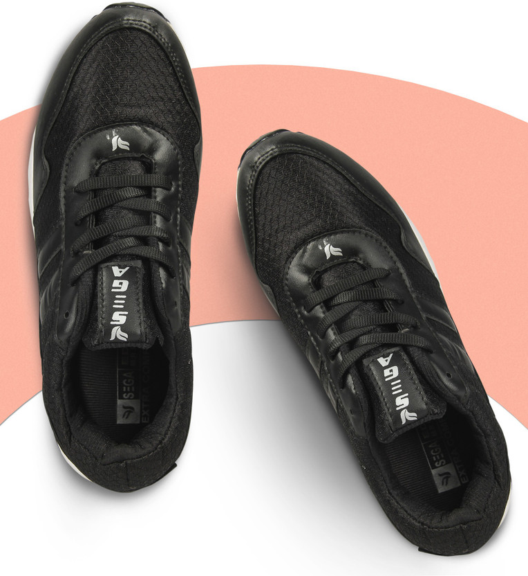 SEGA 26 Full Black Running shoes for 