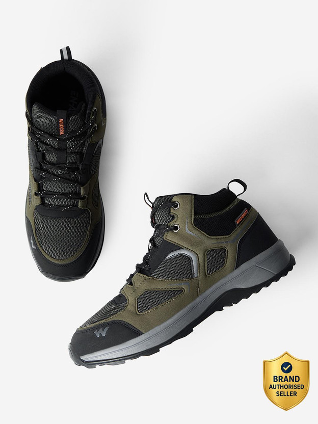 Wildcraft Terra Lite MA Hiking & Trekking Shoes For Men(Olive , 11)