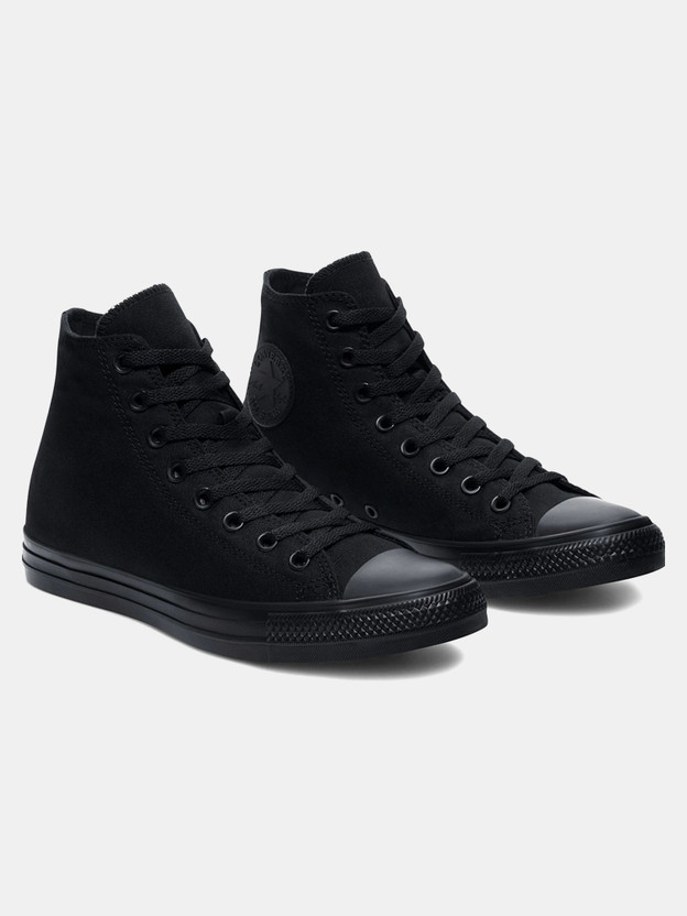 Converse Unisex Chuck Taylor All Star High Top Sneakers For Men(Black , 4)
