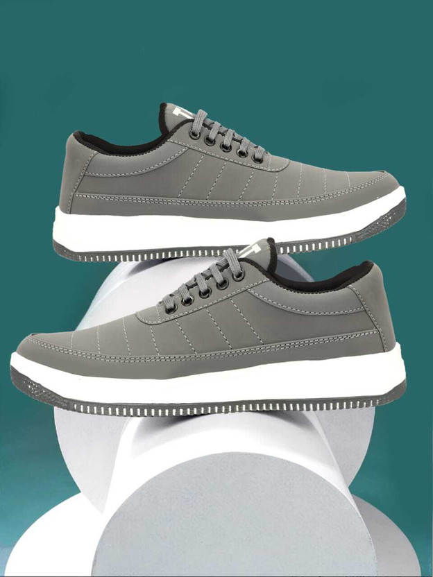 Vikas Vikas High Tops For Men(Grey , 7) - Flipkart Deal
