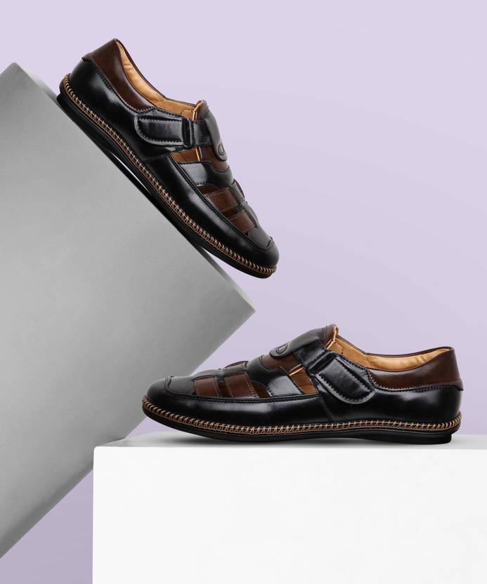 Zixer Synthetic Leather Shoes Cum Sandals For Men || Sandals ...