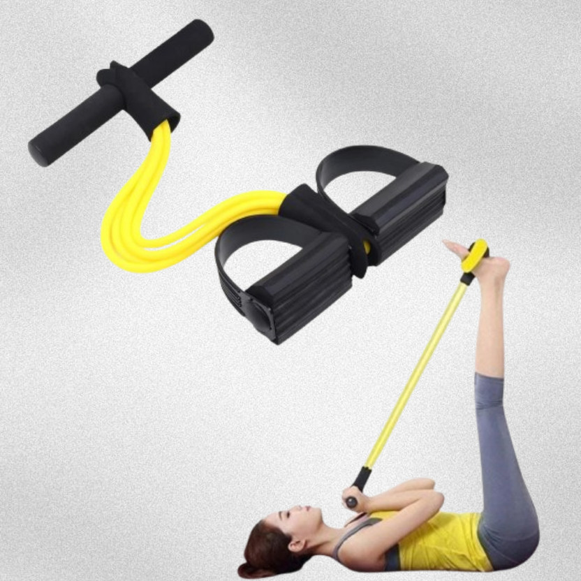 KRIDSLOM Abdominal Muscle Trainer with High Tensile Pull Tubes Ab Exerciser(Multicolor)