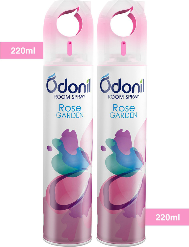 Odonil Rose Garden Spray | Air Freshener(2 x 220 ml)