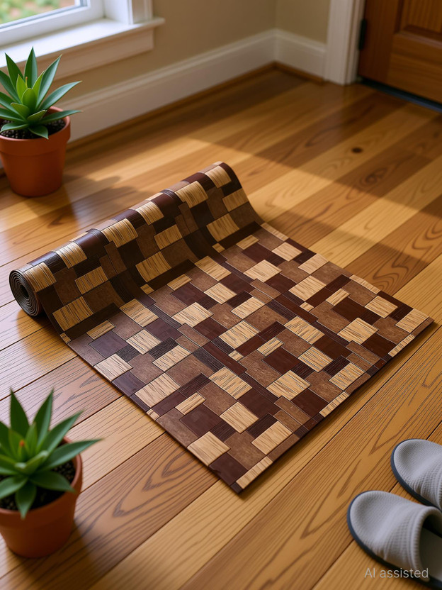 CASA CASA FURNISHING PVC (Polyvinyl Chloride) Bar Mat(Brown, Medium) - Flipkart Deal