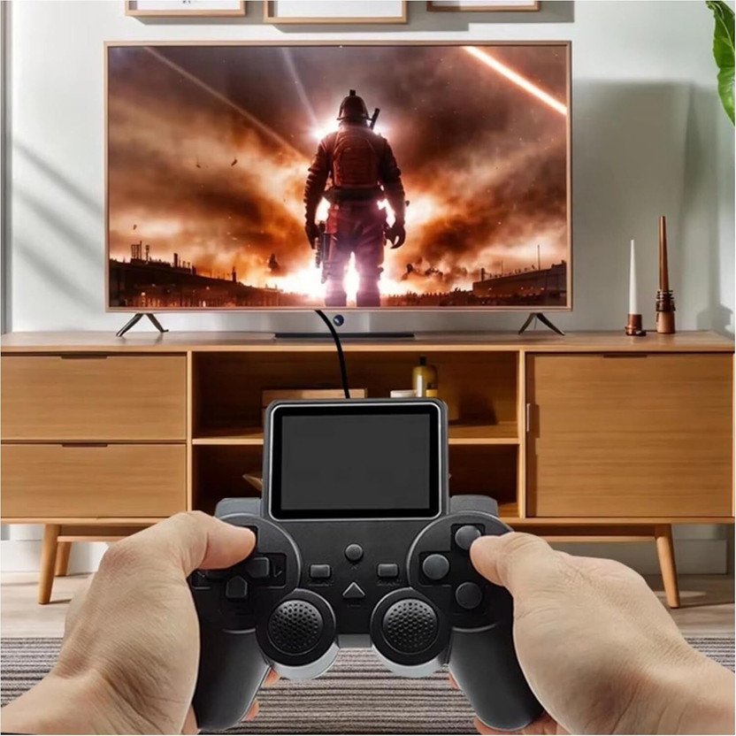 youth gallery S10 Console: 2.4-Inch Screen, Game Controller, 520 Games Black Edition A69 Handheld Gaming Console(Black)