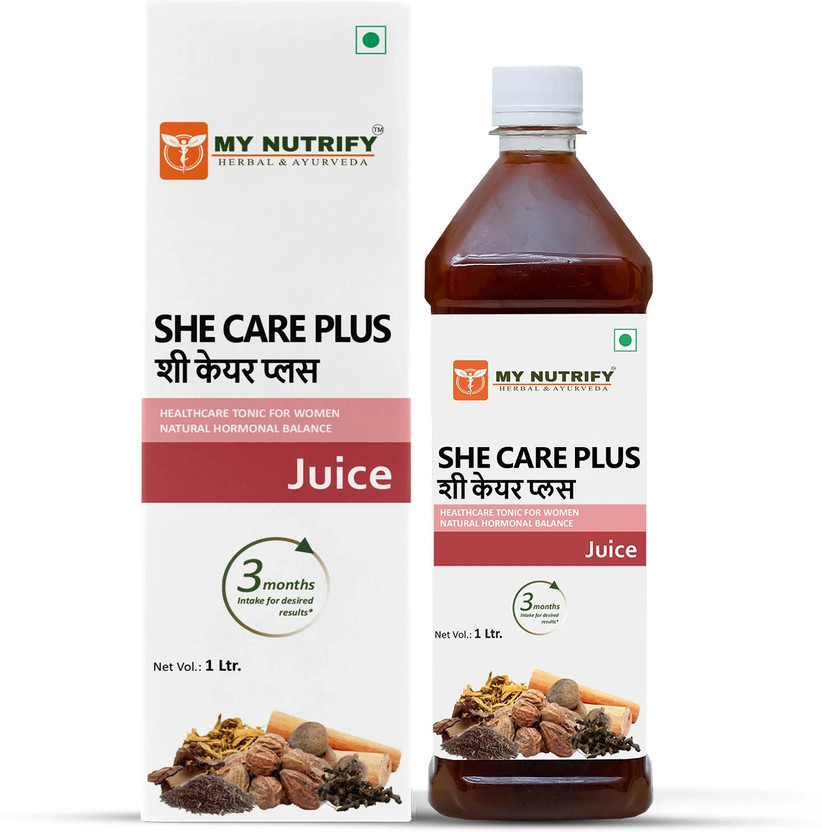 My Nutrify Herbal & Ayurveda's She Care Plus Juice - 1L | Natural Women Tonic |(1 L)