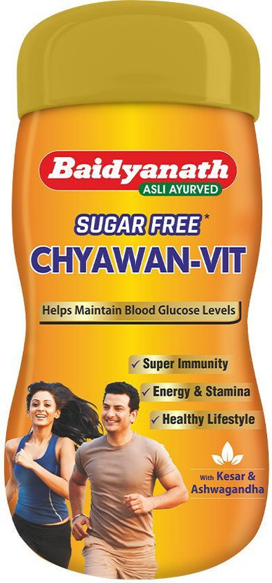Baidyanath Sugarfree Chyawan Vit - Specially formulated Chyawanprash - No Added Sugar(1 kg)