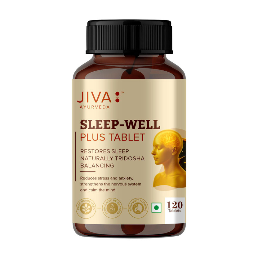 JIVA Sleep Well Plus Tablet -120 Tablets (Pack of 1)(120 Tablets)