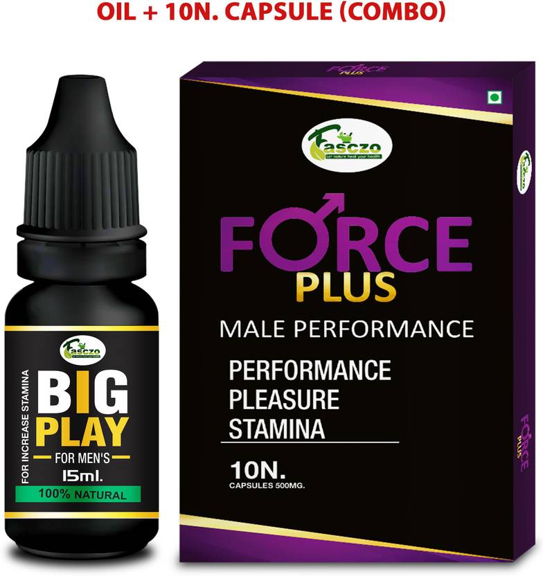 Fasczo Force Plus Capsules Ling Capsule Sex Capsule SEX Power Oil
