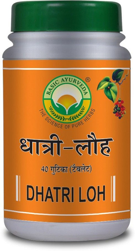 Basic Ayurveda Dhatri Loh 40 Tablet(40 Tablets)