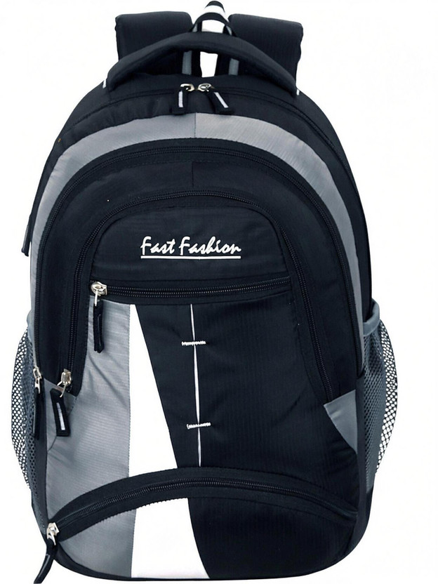 Fast Fashion Bagpack school college, travel, office bag 30 L Laptop Backpack(Black)