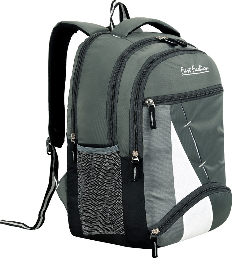 Xfast Xfast fashion Large 35L Laptop Bag for Girls boys / Trending / School Bag Waterproof 35 L Backpack(Grey) - Flipkart Deal