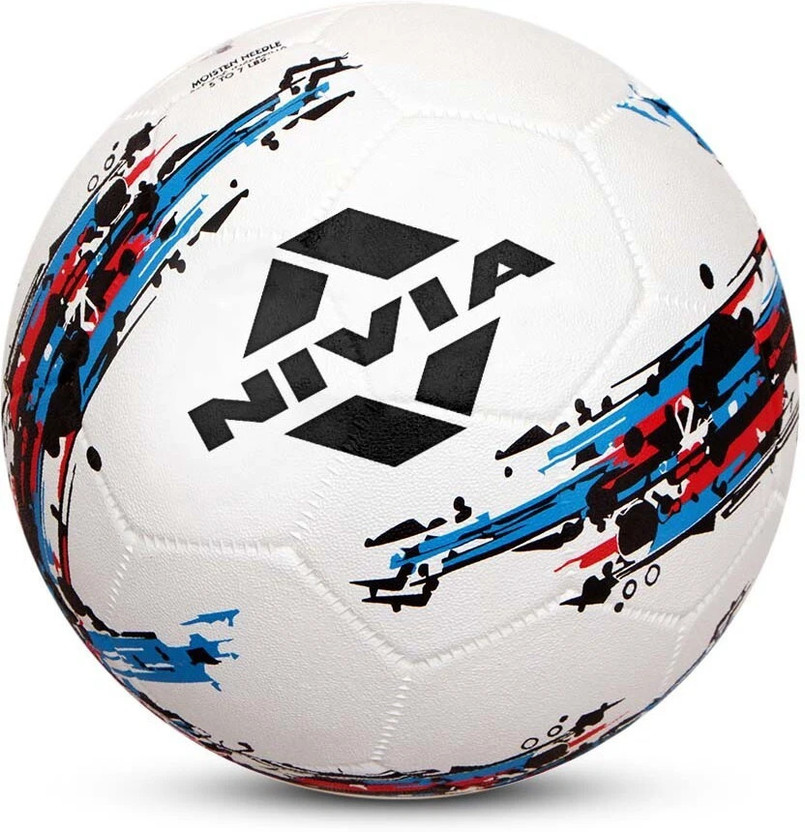 NIVIA Storm Football - Size: 5(Standard, Pack of 1, White)