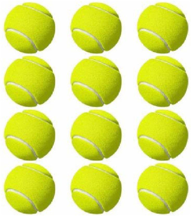 Jaishrionestop Tennis ball _340Pack of 6 Tennis Ball(Standard, Pack of 6)