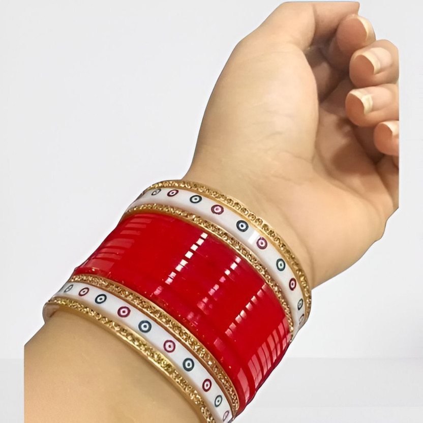 Shivaay Shivaay Supplier Plastic Zircon Chudas(Pack of 2) - Flipkart Deal