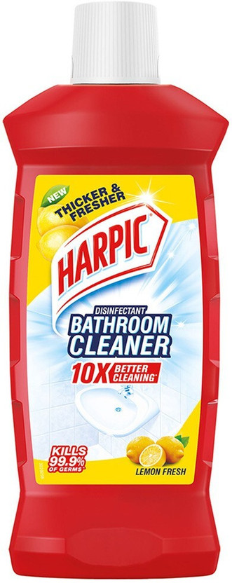 Harpic Disinfectant Bathroom Cleaner Liquid Lemon(1 L)