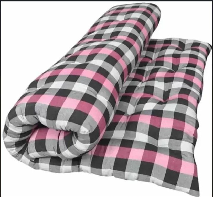 DUROKING PREMIUM COTTON MATTRESS 4 inch Double Cotton Mattress(L x W: 72 inch x 48 inch)