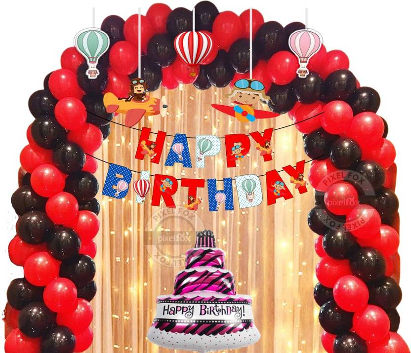 Pixelfox Happy Birthday Decorations Kit Price in India Buy Pixelfox