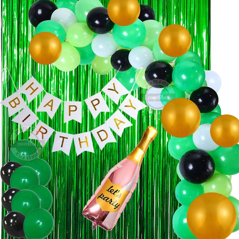 Pixelfox Happy Birthday Decorations Kit Price in India Buy Pixelfox