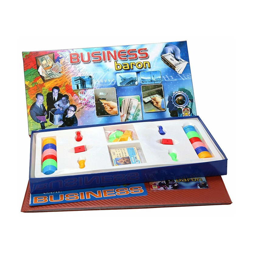 Gift Gift Collection Business Baron Board Game With Playing Board And Business Coins Money & Assets Board Game - Flipkart Deal