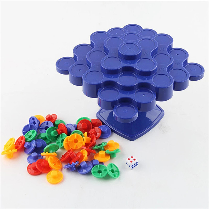 Dorytoys Motor Skill Game – Topple Board for Early Learners Educational Board Games