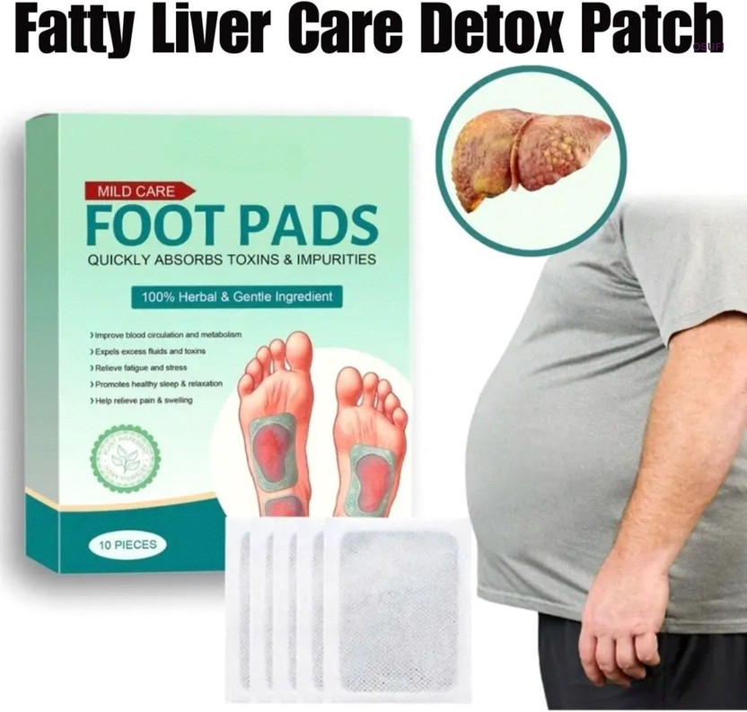 Pure Herbal Foot Pads | Foot Pads Pain Relief | Relaxation & Sleep Support For Full Body Det(10 g)