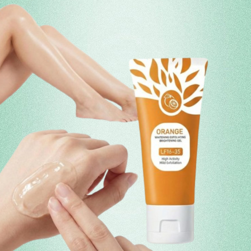 3D BRO Orange Exfoliating Gel for gentle face exfoliation care(100 ml)