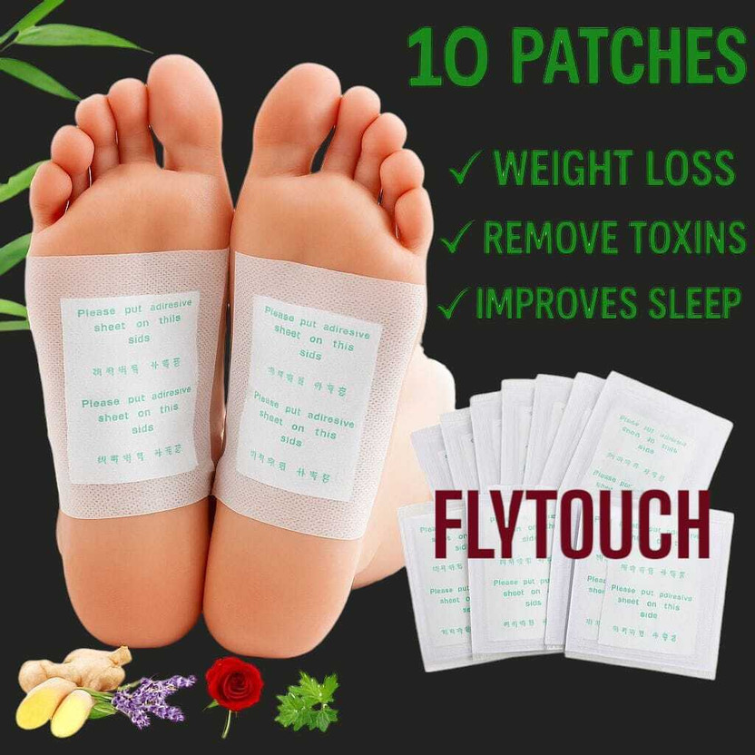 Naosucura Deep Detox Foot Patches with Vitamin C for Full-Body Wellness Support(10 g)