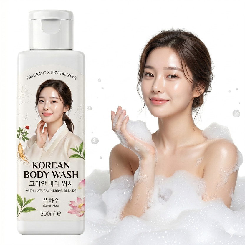 VVD Korean Body Wash Fragrant And Revitalizing Formula With Authentic Herbal Blends.(200 ml)