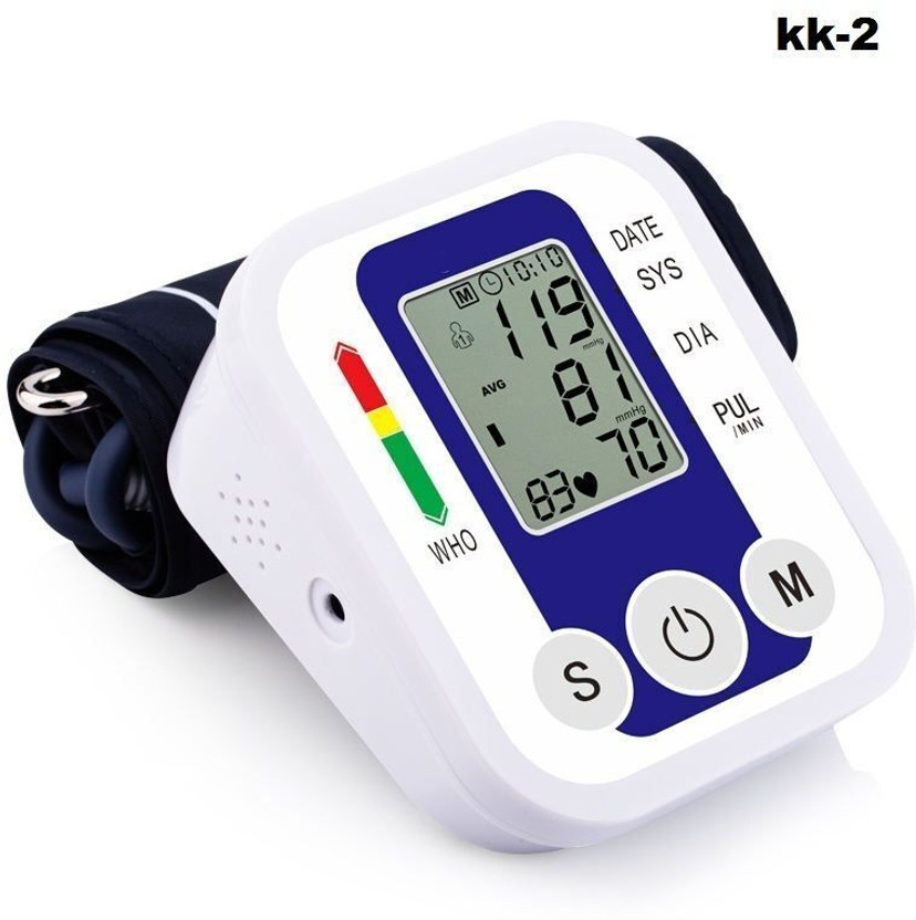 Accutrust KK-2 (BP) Digital Blood Pressure Monitor for Home Use | Automatic Upper Arm BP Machine Bp Monitor(White, Blue)